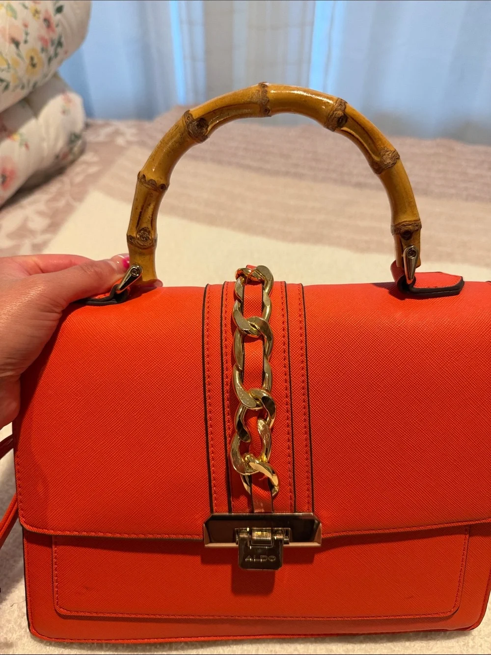 Aldo structured satchel
